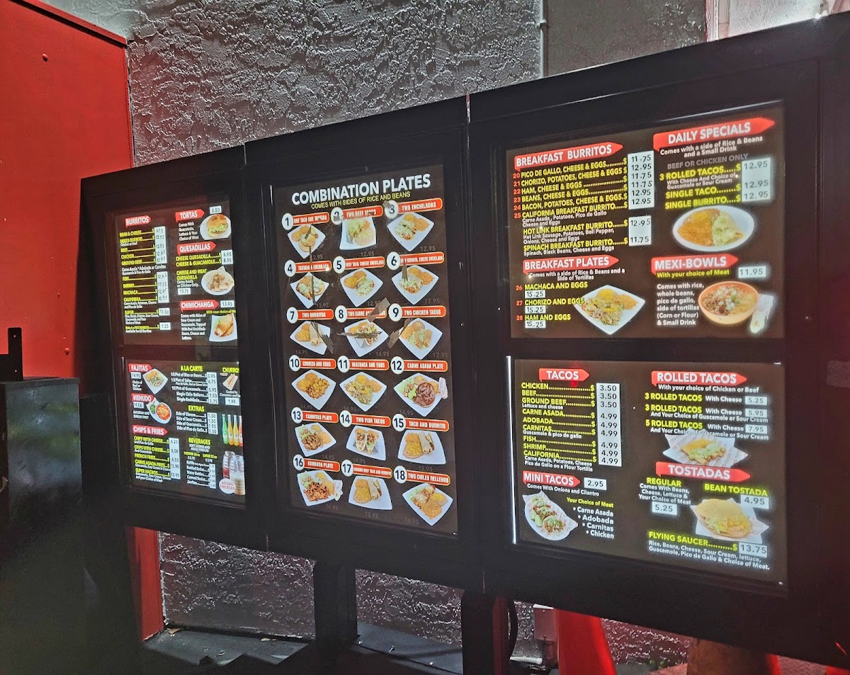 Carolina's Mexican Food Menu - Image 3