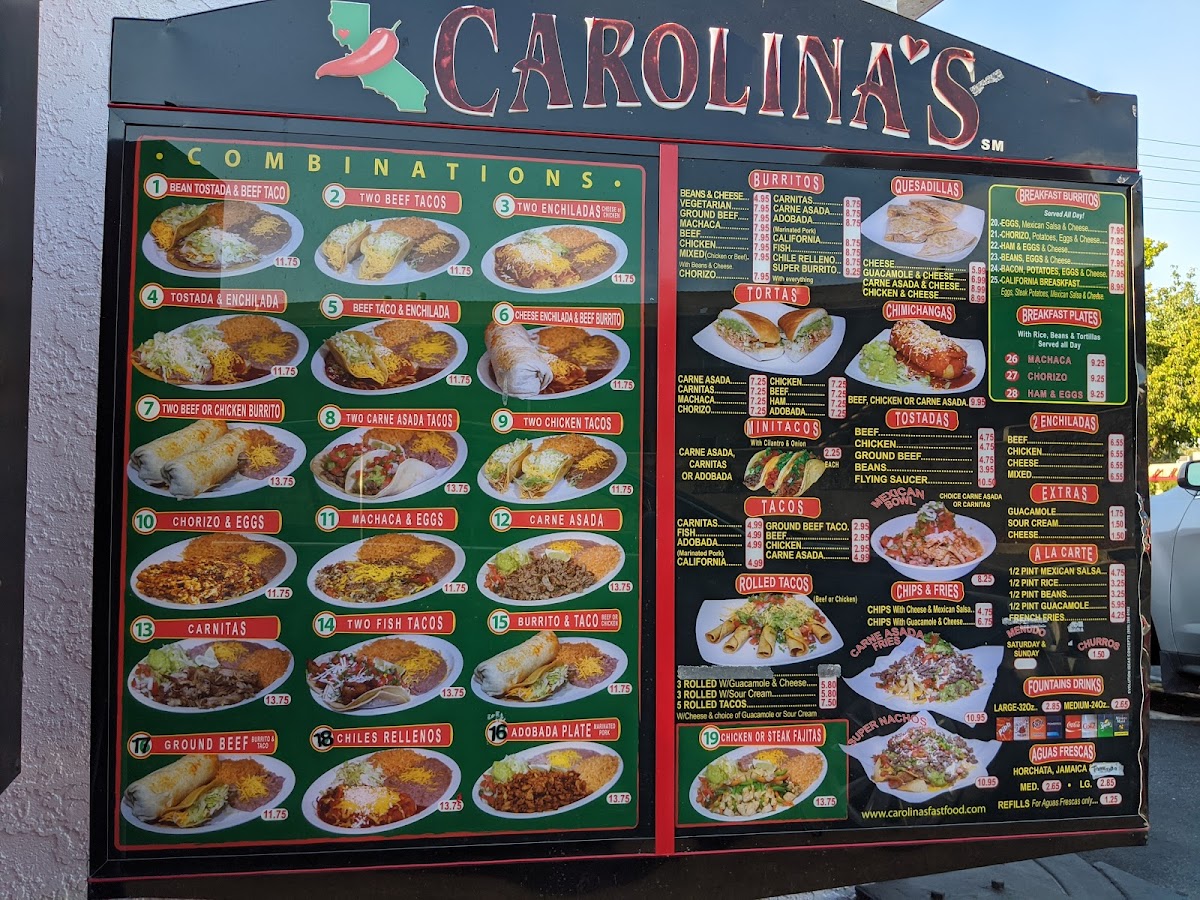 Carolina's Mexican Food Menu - Image 6